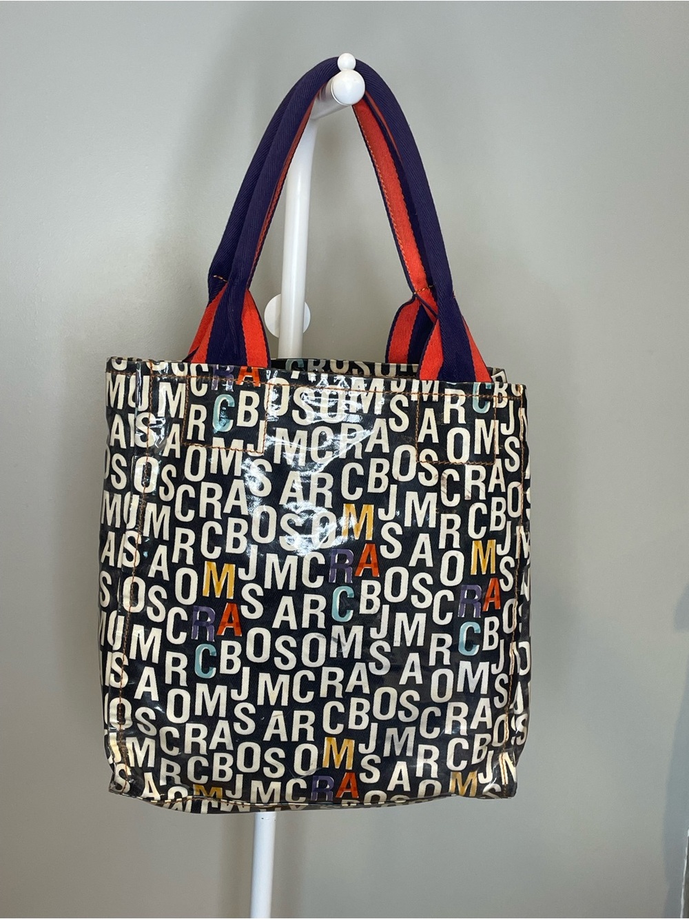 Marc by Marc Jacobs letter-print tote ⭐️ MOST FUN / COLLECTIBLE